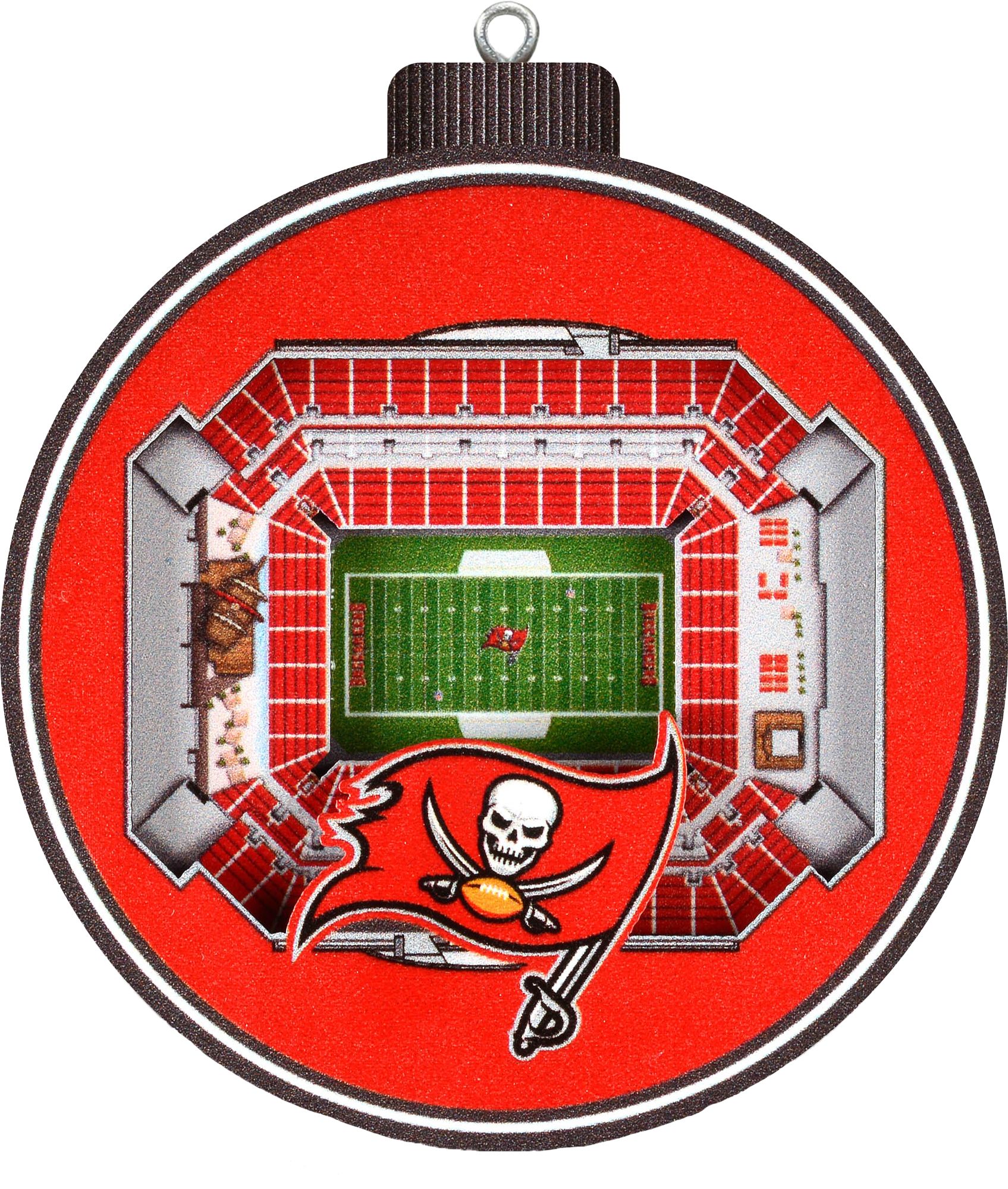 You The Fan Tampa Bay Buccaneers 3D Stadium Ornament