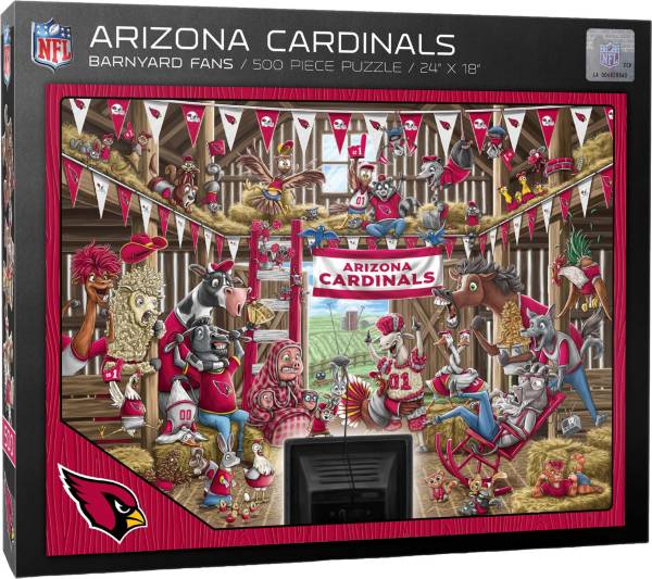 You The Fan Arizona Cardinals 500-Piece Barnyard Puzzle product image