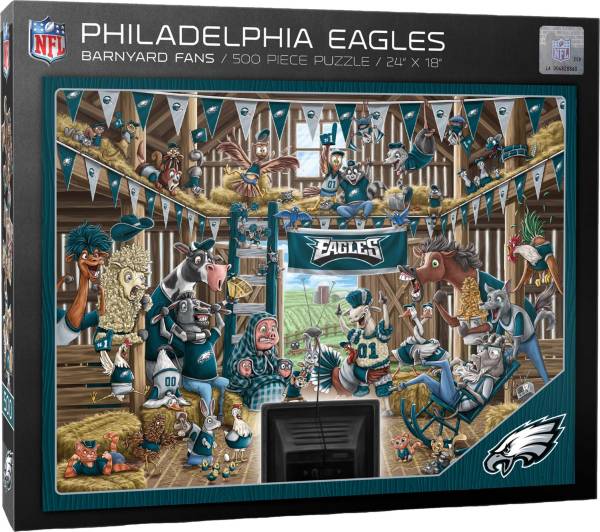 You The Fan Philadelphia Eagles 500-Piece Barnyard Puzzle product image