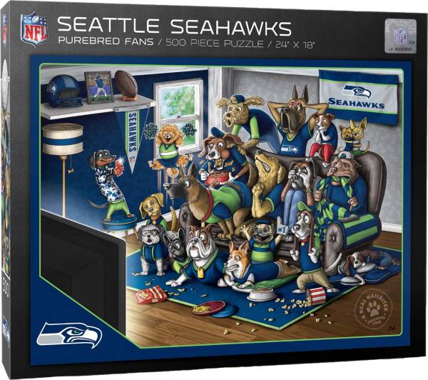 You The Fan Seattle Seahawks 500-Piece Nailbiter Puzzle product image