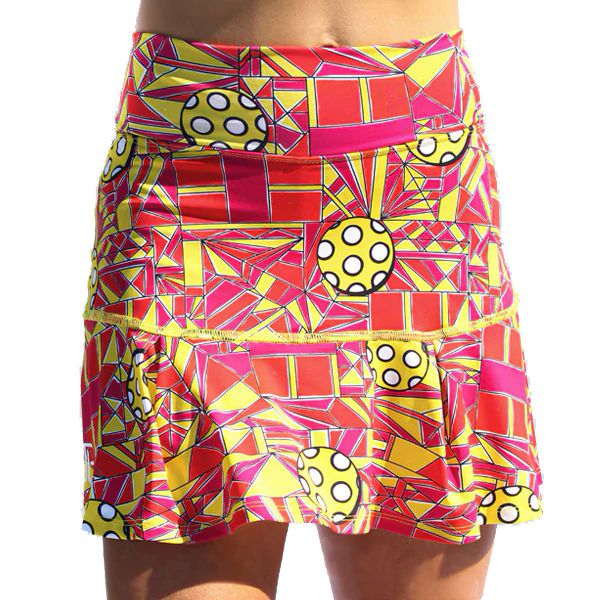 Pickleball Bella Women's Angle Shot 1 Drop Pleat Skort product image