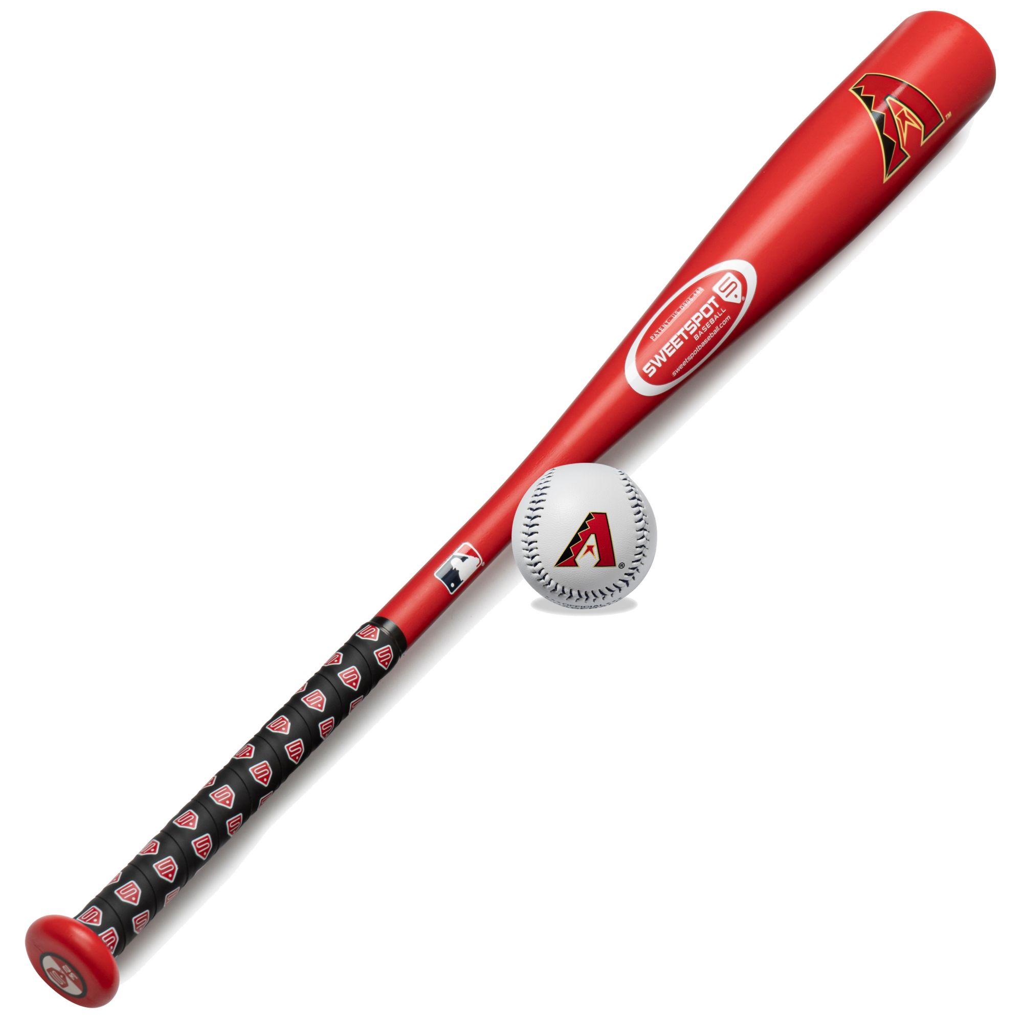 SweetSpot Baseball Arizona Diamondbacks 32” Senior Bat and Spaseball Combo product image