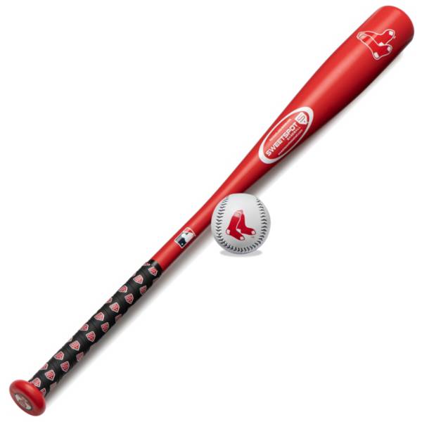 SweetSpot Baseball Boston Red Sox 32” Senior Bat and Spaseball Combo product image