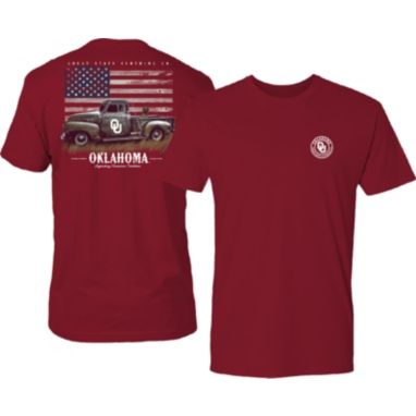 sorry, Great State Clothing Men's Oklahoma Sooners Crimson Vintage Truck T-Shirt is currently out of stock