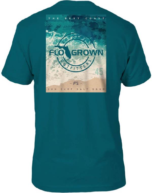 FloGrown Men's Shoreline Poster T-Shirt product image