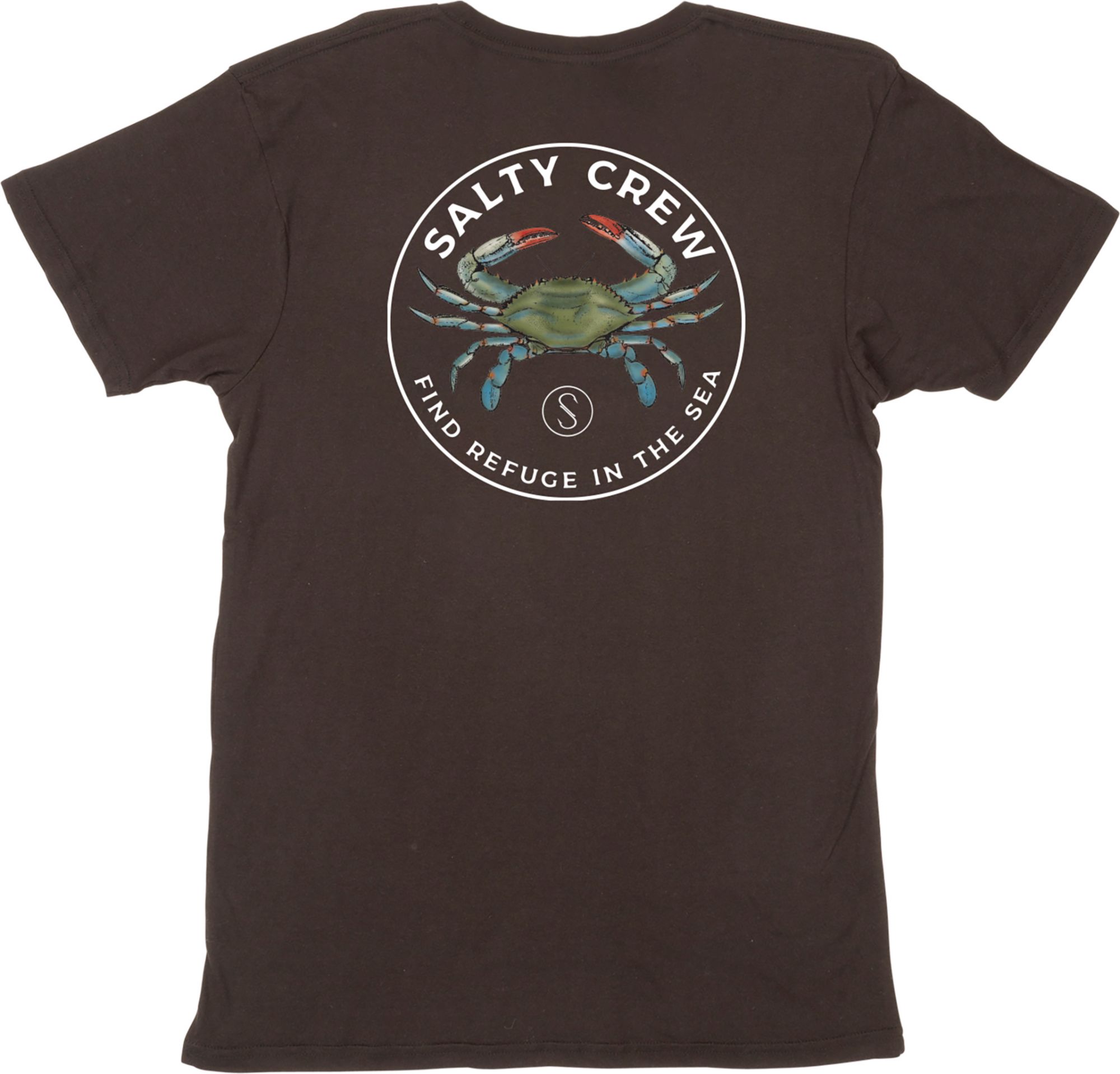 Salty Crew Men's Blue Crabber Premium Short Sleeve T-Shirt product image
