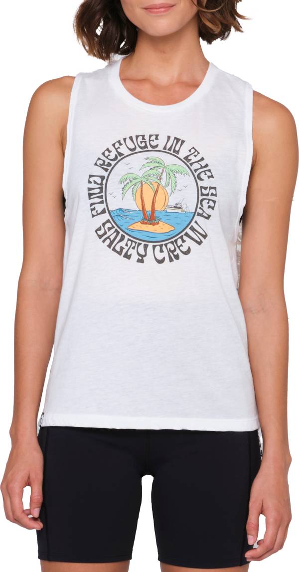 Salty Crew Women's Dos Palms Muscle Tank Top product image