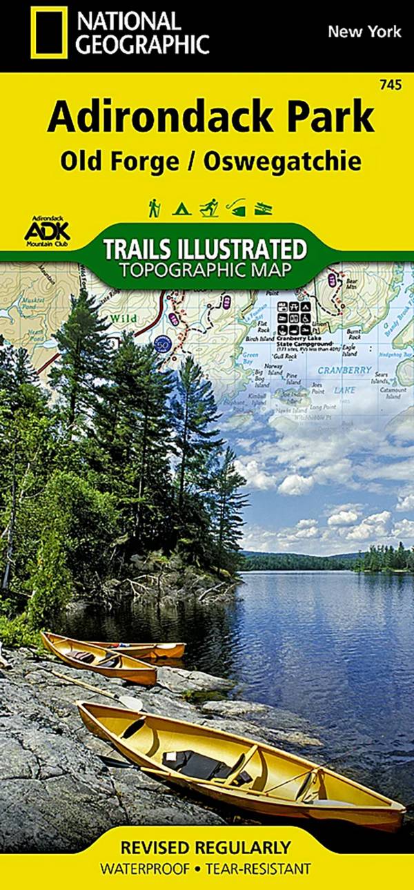 National Geographic Old Forge Map product image