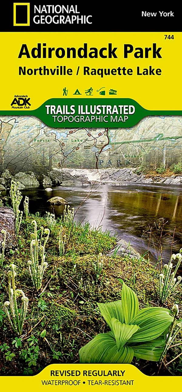 National Geographic Northville, Raquette Lake Map product image