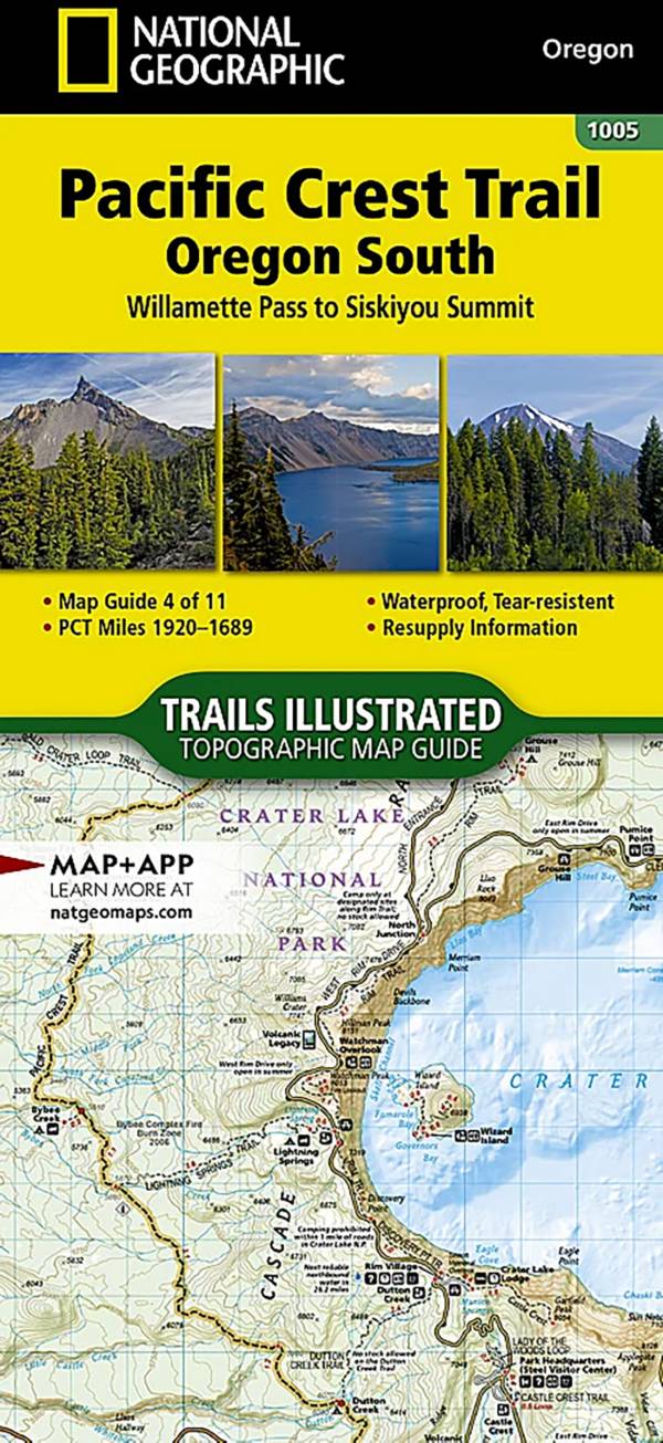 National Geographic PCT: Oregon North Map product image