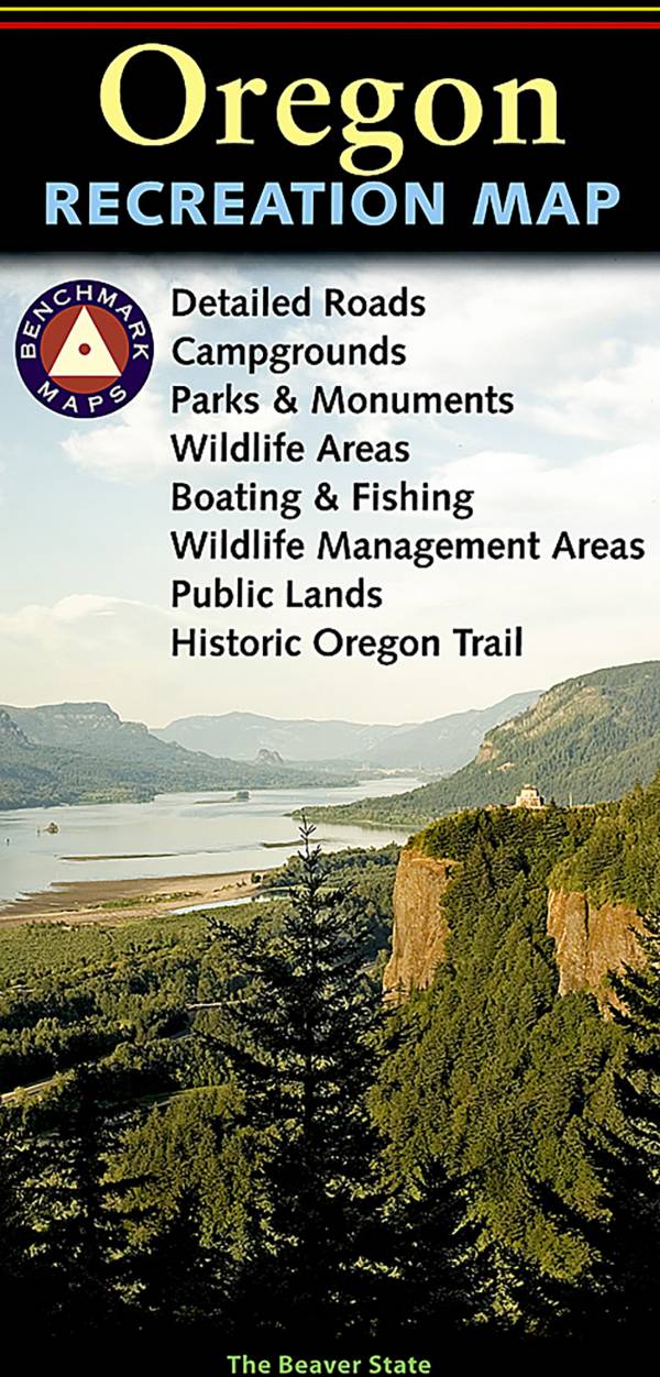 National Geographic Oregon Recreation Map product image