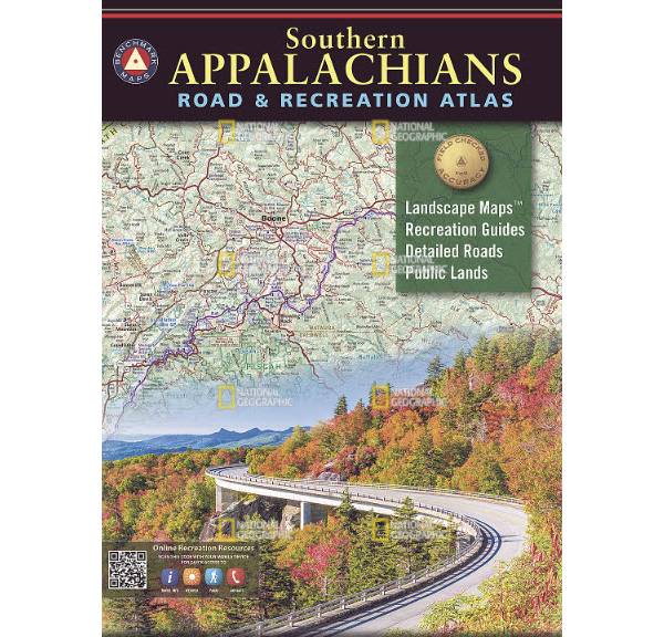 Southern Appalachians Road and Recreation Atlas product image