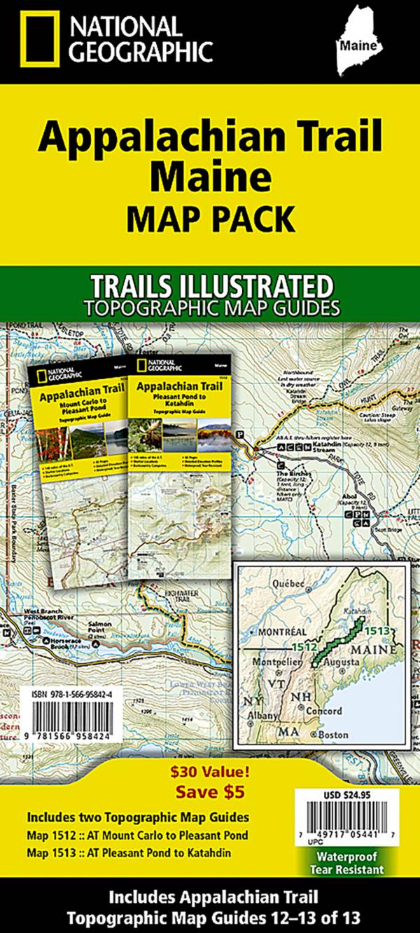 National Geographic AT Maine Map Pack product image