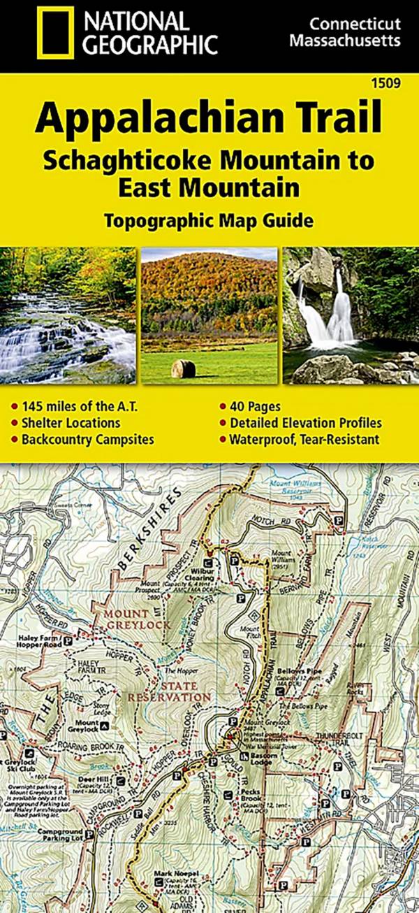 National Geographic AT Schaghticoke Mountain Map product image