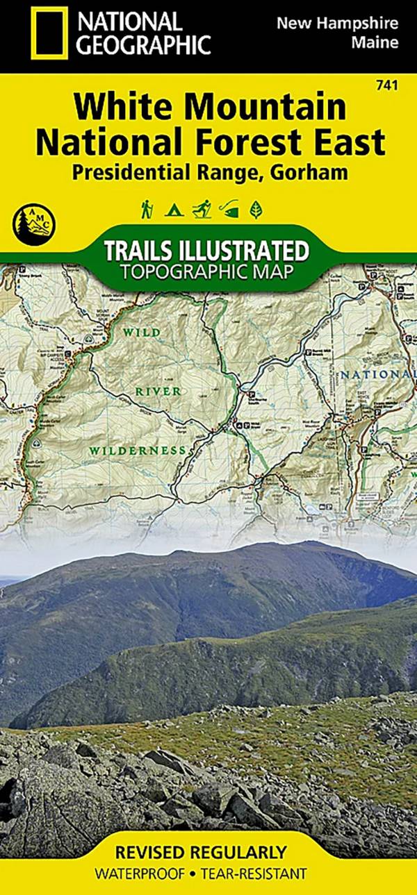 National Geographic White Mountain East Map product image