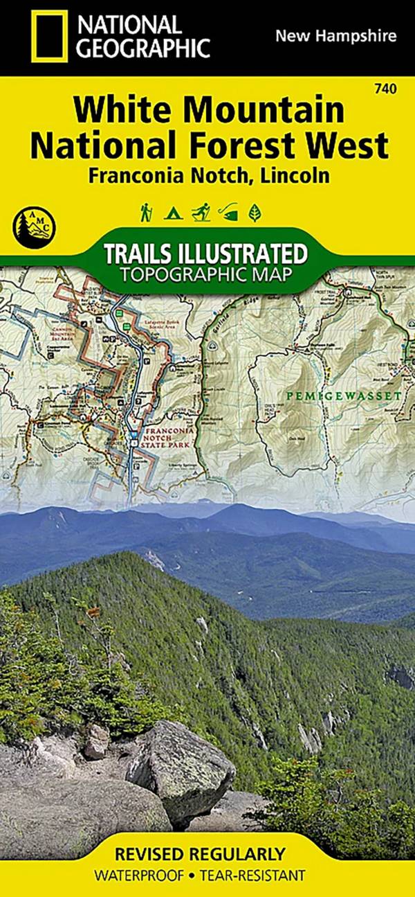 National Geographic White Mountain West Map product image