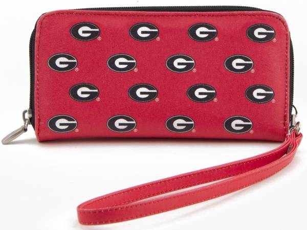 Georgia Bulldogs Bi-fold Wallet & Strap Key Chain