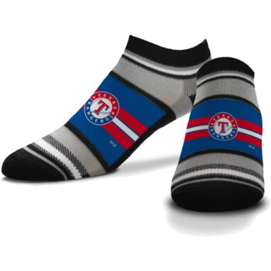 sorry, For Bare Feet Texas Rangers Streak Socks is currently out of stock