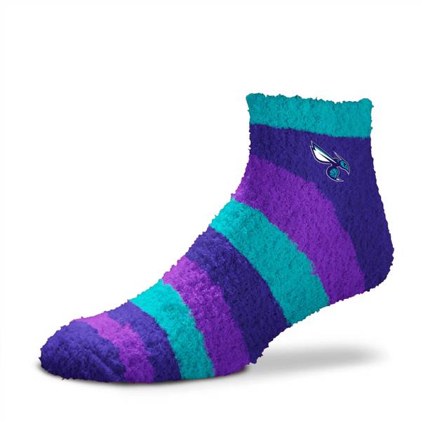 For Bare Feet Charlotte Hornets Stripe Cozy Socks product image