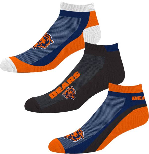 For Bare Feet Chicago Bears Rainbow Cozy Socks