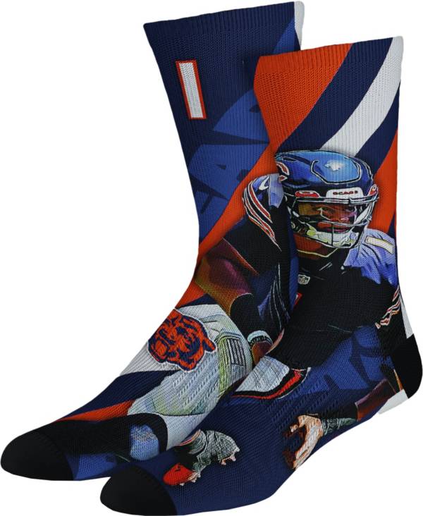 For Bare Feet Chicago Bears Justin Fields Player Socks product image