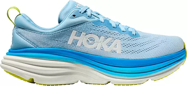 HOKA Bondi 8 Running Shoe - Men's Airy Blue/Diva Blue, 11.5