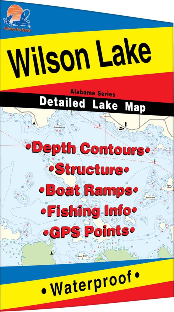 Fishing Hot Spots Wilson Lake product image