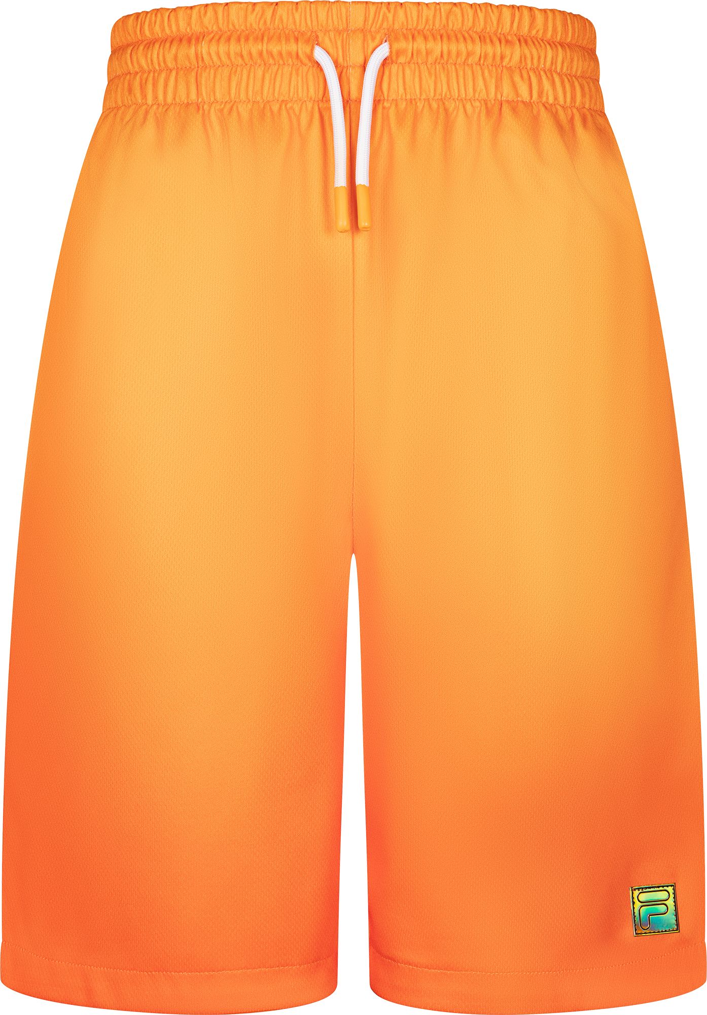 orange fila shorts