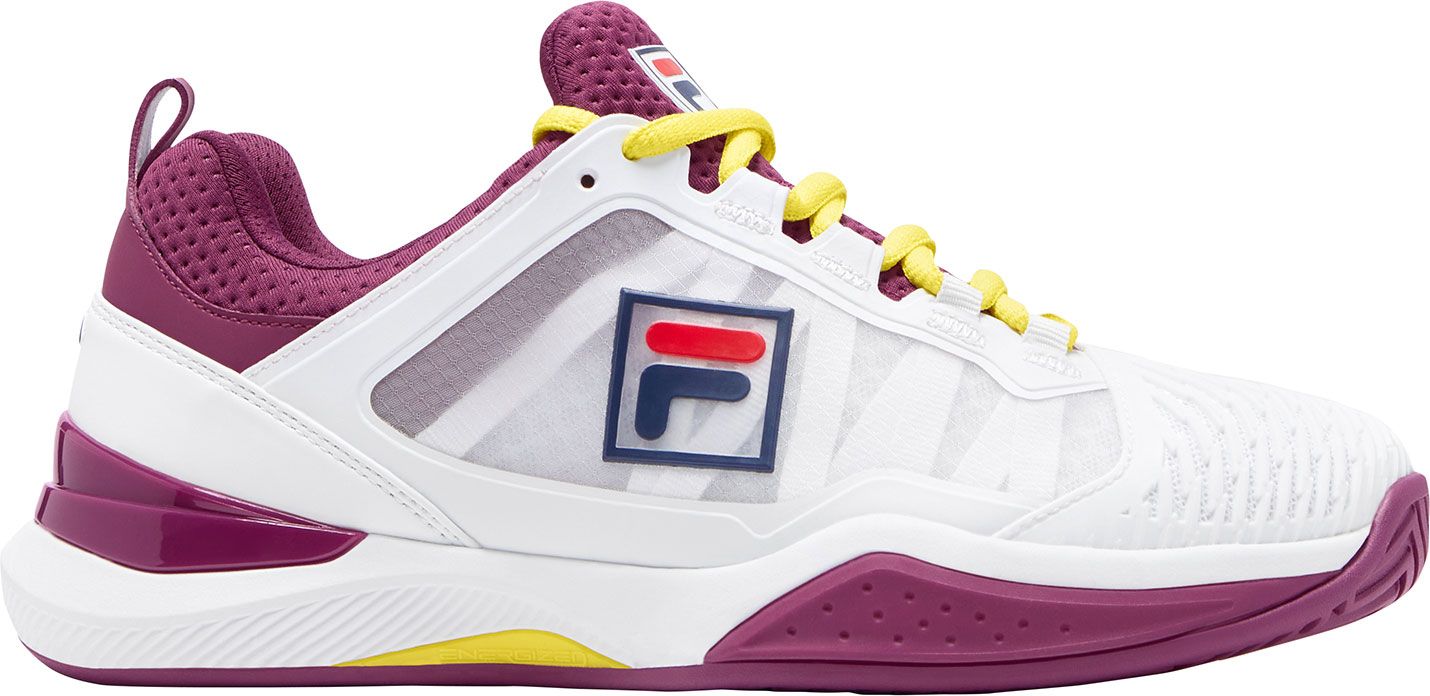 pink fila tennis shoes