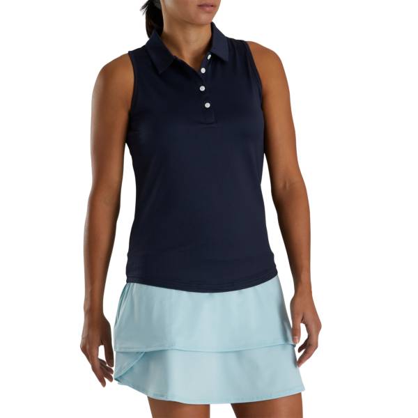 FootJoy Women's Sleeveless Ribbed Golf Polo | Dick's Sporting Goods