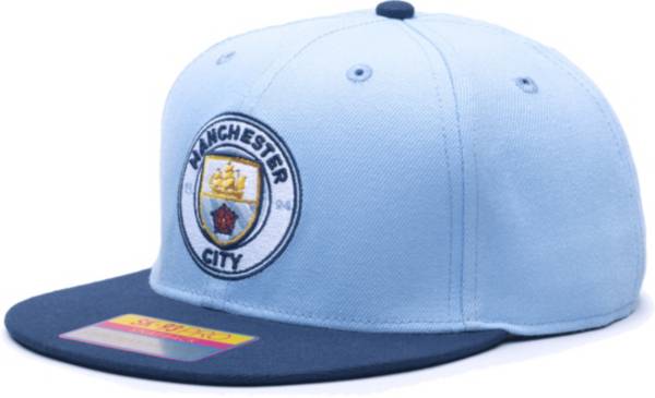 Fan Ink Manchester City Team Snapback Adjustable Hat product image