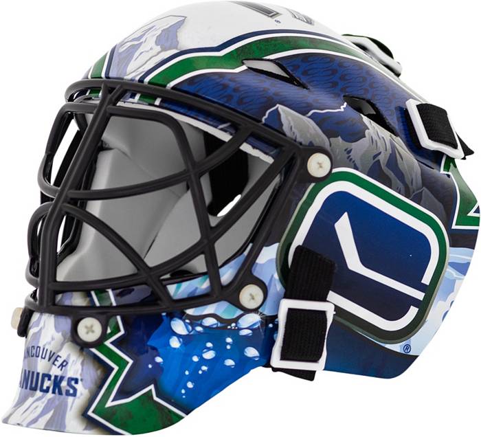 Vancouver Canucks  Goalie mask, Nhl hockey teams, Hockey goalie