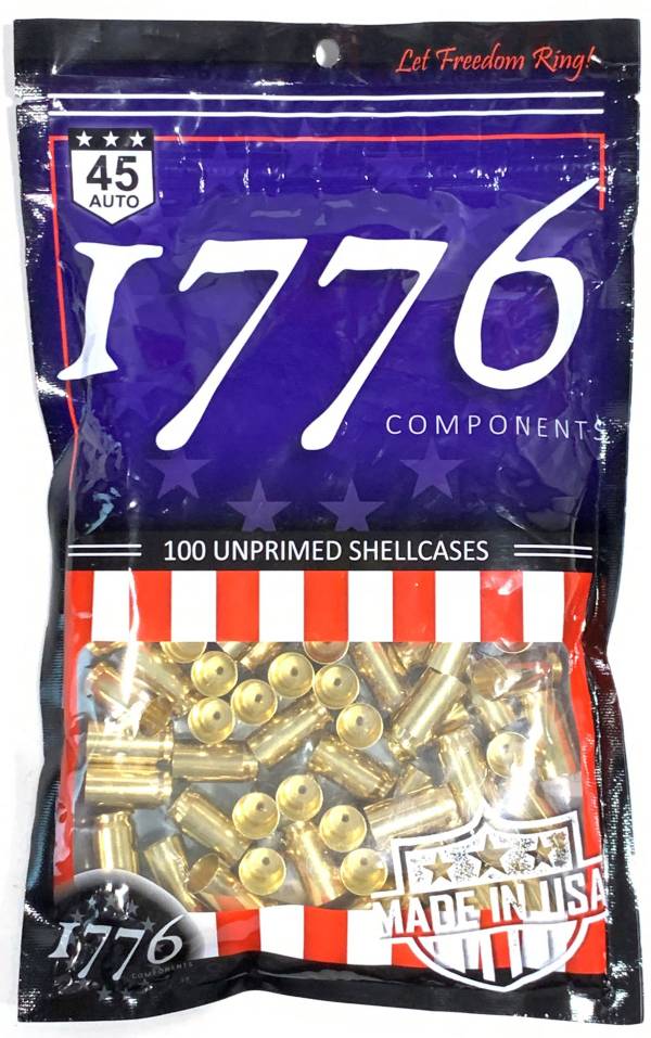 1776 Components .45 Auto Unprimed Shell Casings product image