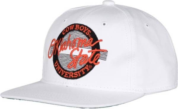 The Game Men's Oklahoma State Cowboys White Circle Adjustable Hat product image