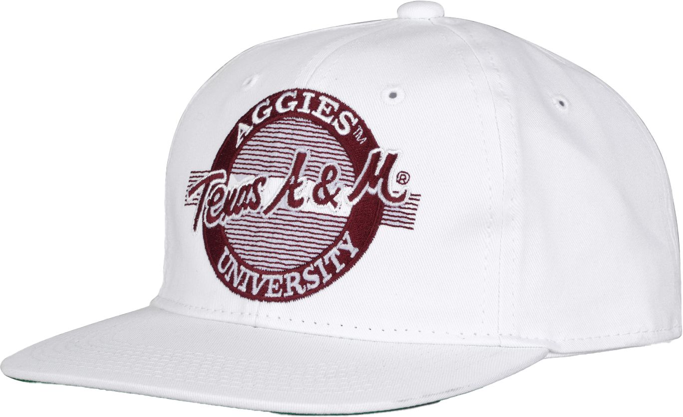 The Game Men's Texas A&M Aggies White Circle Adjustable Hat product image