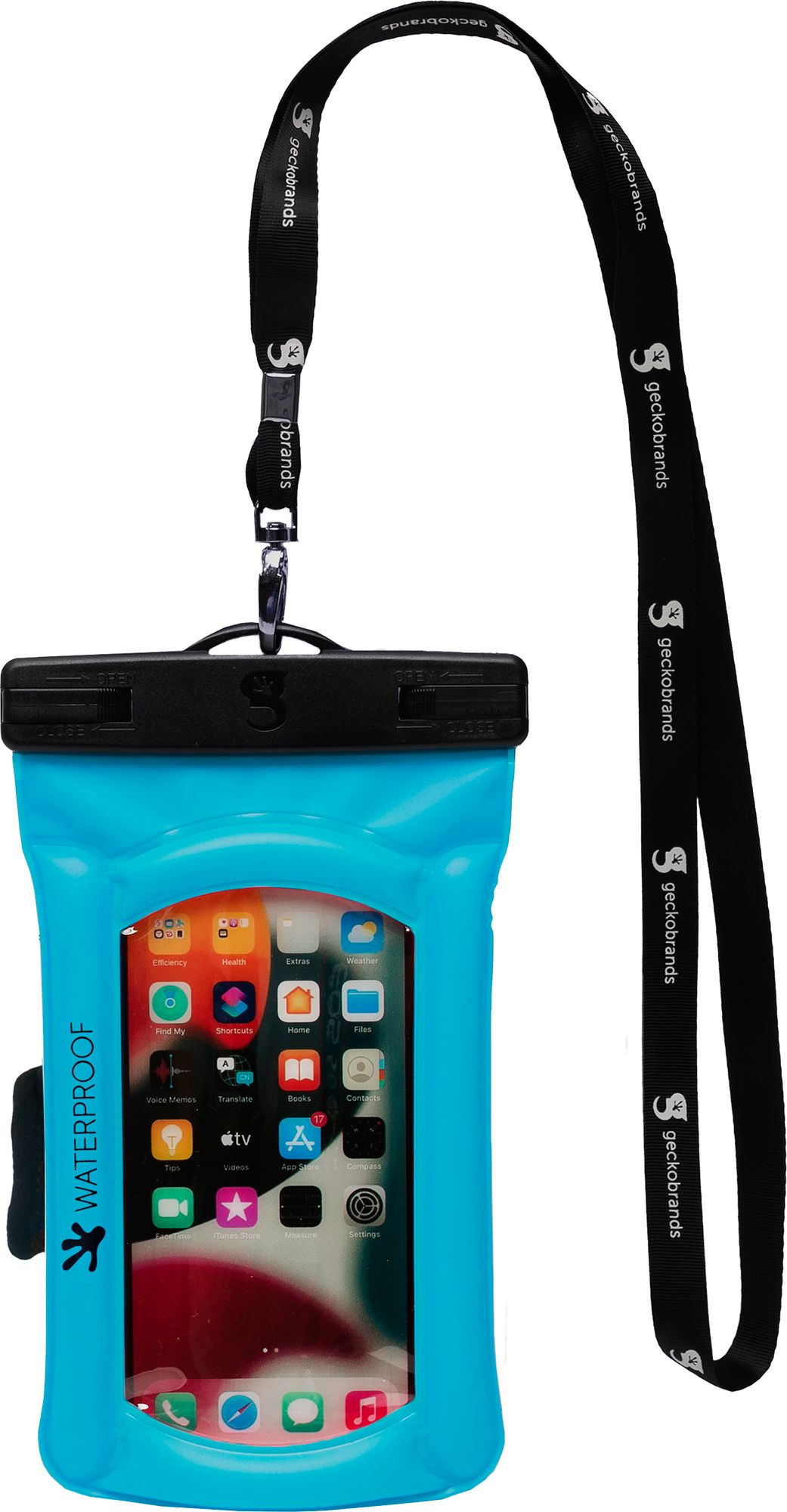 geckobrands Float Phone Dry Bag with Arm Band