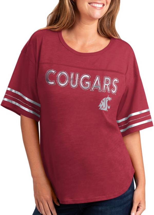 G-III For Her Women's Washington State Cougars Crimson Extra Point T-Shirt product image