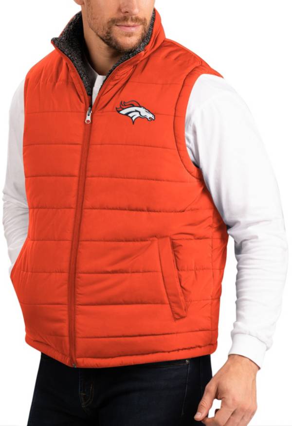 G-III Men's Denver Broncos Power Hitter Reversible Orange/Grey Vest product image