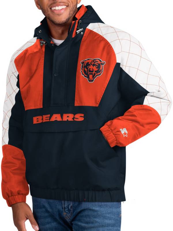 G-III Women's Chicago Bears Confetti Navy/Orange Track Jacket product image
