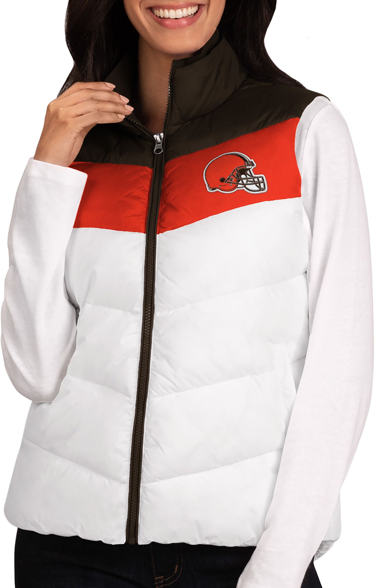 women's cleveland browns coat