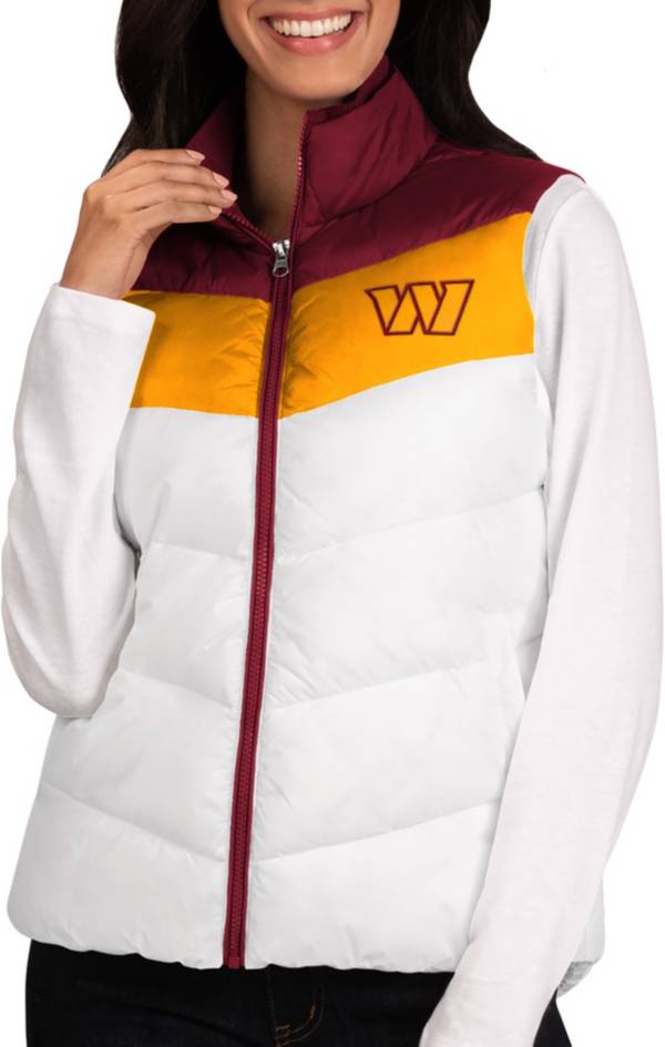 G-III Women's Washington Commanders Championship White Vest product image
