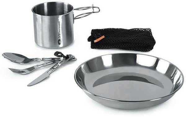 GSI Outdoors Glacier Stainless Steel 1 Person Set product image