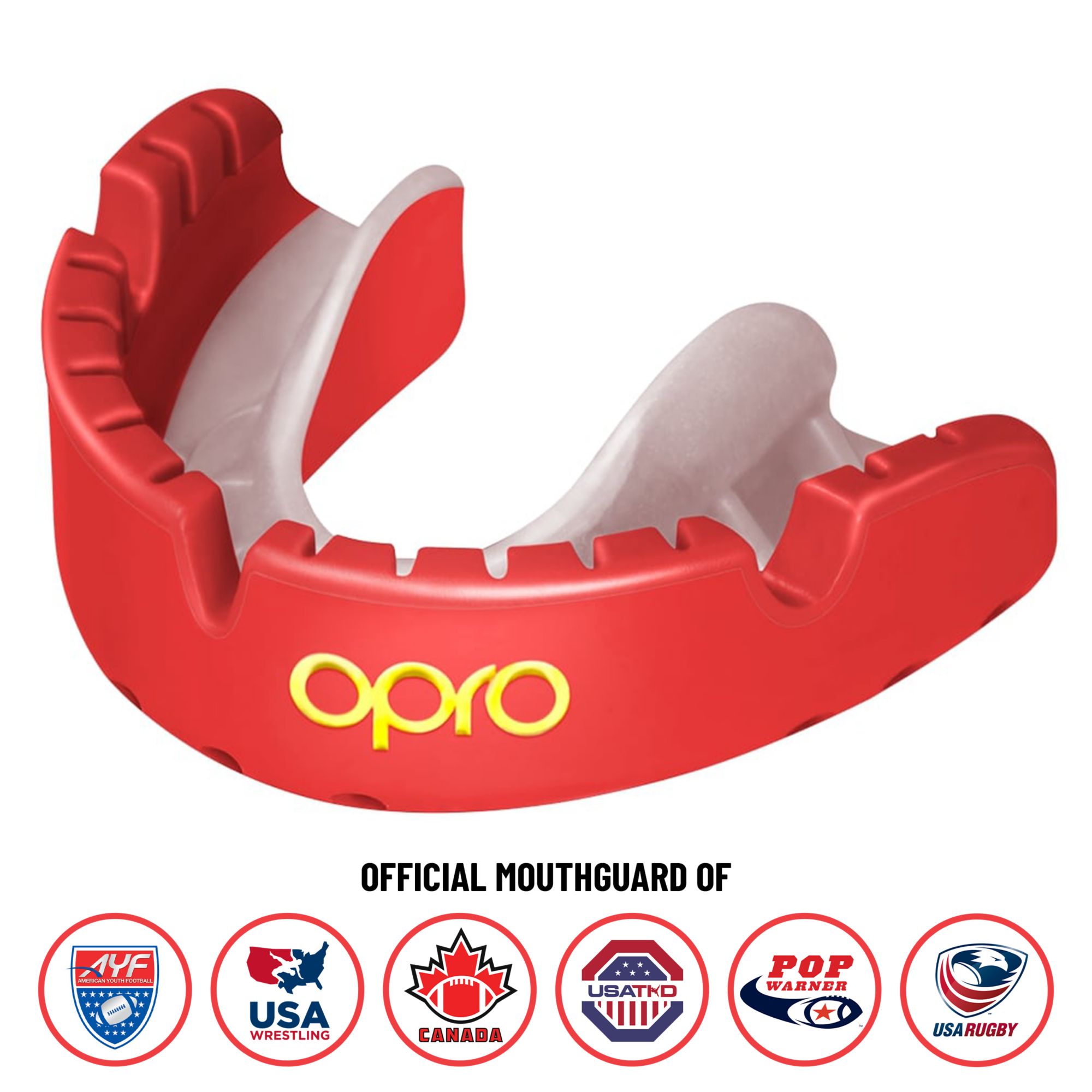 OPRO Self-Fit Gold Braces Mouth guard product image