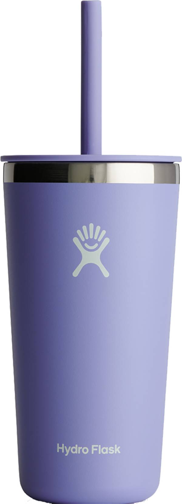 hydro flask travel tumbler with straw