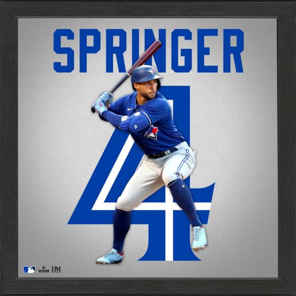 Highland Mint Toronto Blue Jays George Springer Impact Jersey Framed Photo | Dick's Sporting Goods