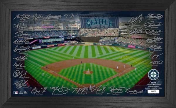 Highland Mint Seattle Mariners Signature Framed Field Print product image