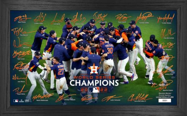 Highland Mint 2022 World Series Champions Houston Astros Celebration Signature Frame product image