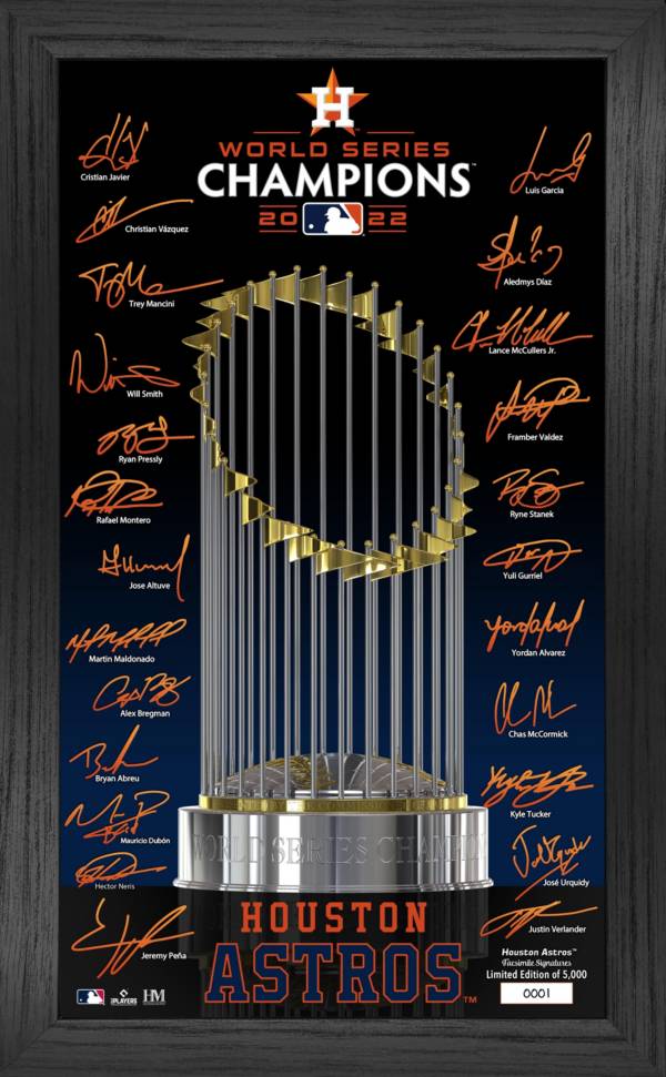 Houston Astros 2022 World Series Champions 17'' Acrylic Commissioners Trophy