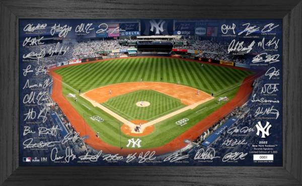 Highland Mint New York Yankees Signature Framed Field Print product image
