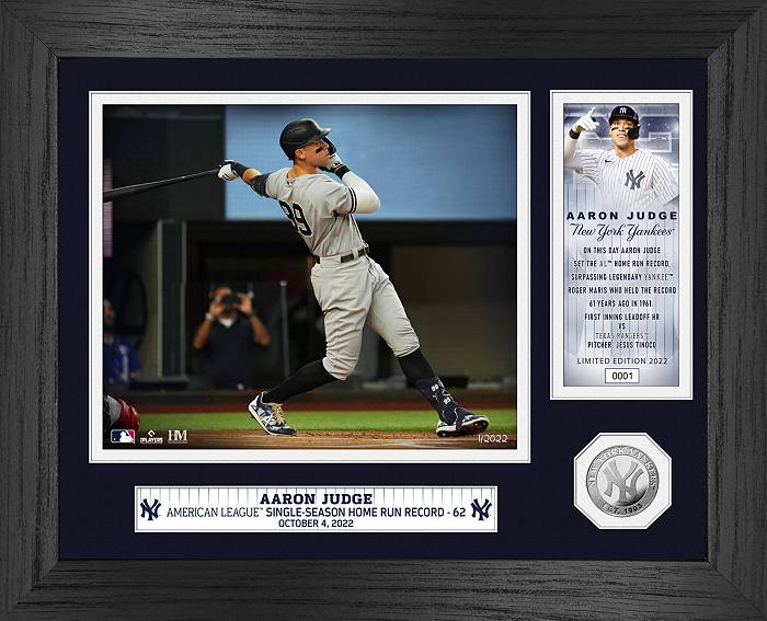Aaron Judge in Action New York Yankees 8 x 10 Framed Baseball